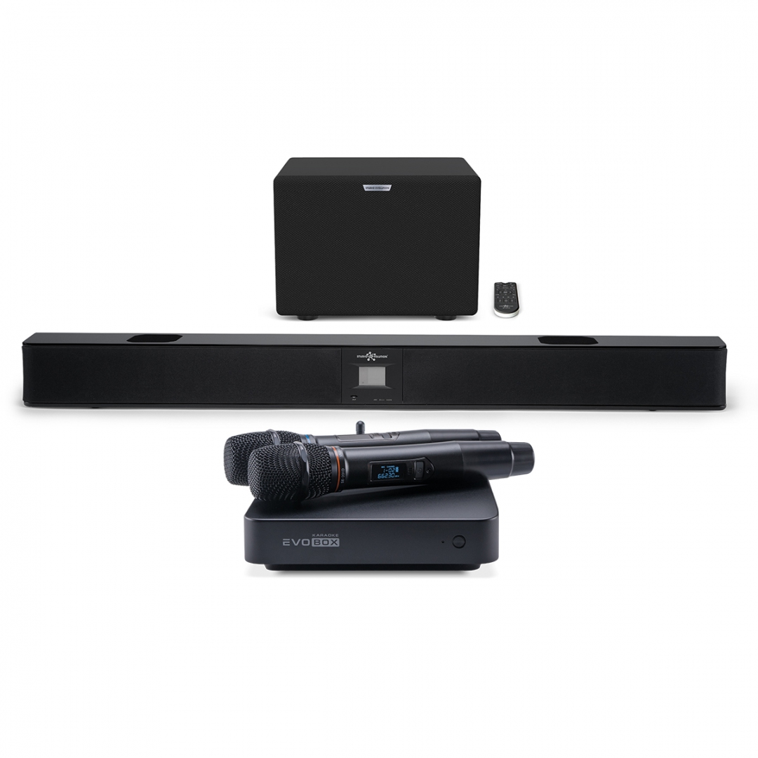 караоке-комплект EVOBOX Plus + EvoSound Bar (саундбар с караоке) в Истре