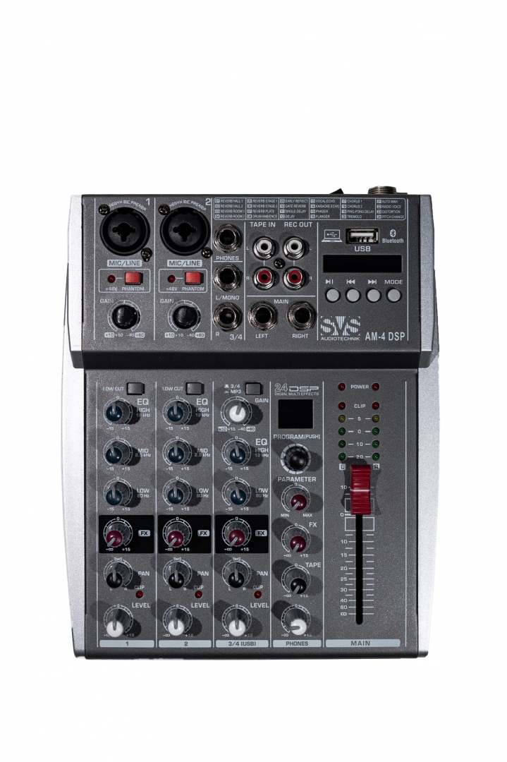 SVS Audiotechnik mixers AM-4 DSP Аналоговый микшерный пульт, 4-канала в Истре