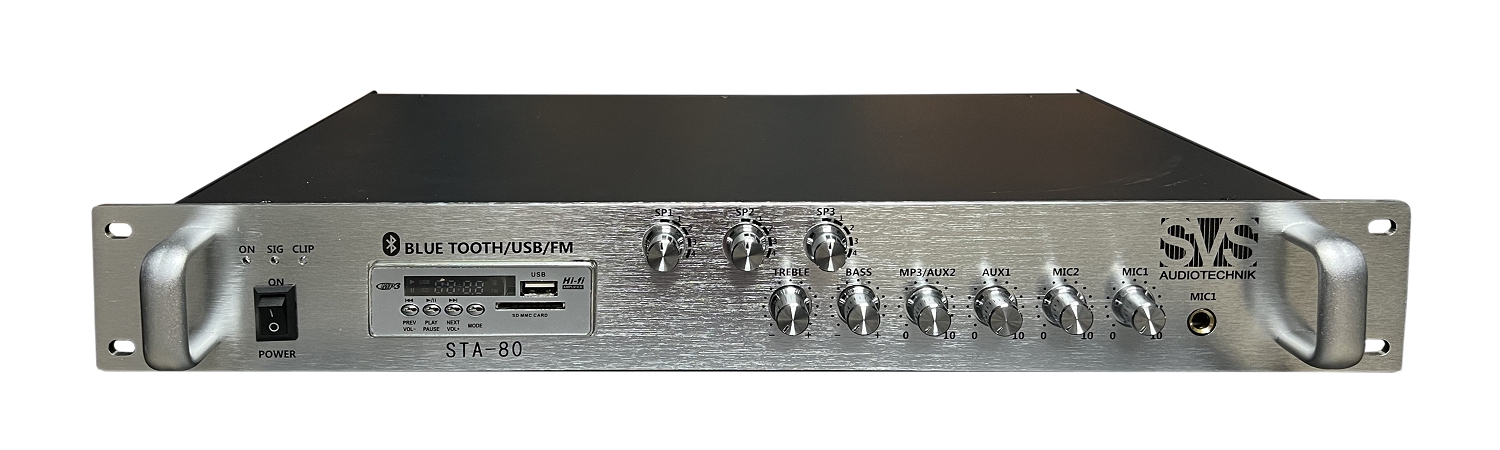 SVS Audiotechnik STA-80 Микшер-усилитель для систем Public Address в Истре