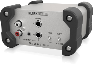 Klark Teknik DI 22P пассивный стерео директ-бокс в Истре